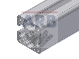 Profil 6 30x30 2N90° leicht natur (Stange 6m) Profil 6 30x30 2N90° leicht natur (Stange 6m)