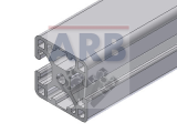 Profil 6 30x30 2N180° leicht  natur (Stange 6m) Profil 6 30x30 2N180° leicht  natur (Stange 6m)