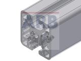 Profil 8 40x40 2N180 leicht natur (Stange 6m) Profil 8 40x40 2N180 leicht natur (Stange 6m)