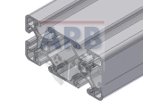 Profil 8 80x40 1N leicht natur (Stange 6m) Profil 8 80x40 1N leicht natur (Stange 6m)