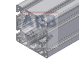 Profil 8 80x80 2N leicht natur (Stange 6m) Profil 8 80x80 2N leicht natur (Stange 6m)
