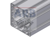 Profil 8 80x80 4N90 leicht natur (Stange 6m) Profil 8 80x80 4N90 leicht natur (Stange 6m)
