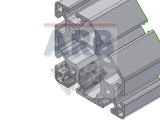 Profil 8 80x80-45° leicht natur (Stange 6m) Profil 8 80x80-45° leicht natur (Stange 6m)