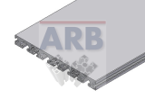 Profil 8 160x16 natur (Stange 3m) Profil 8 160x16 natur (Stange 3m)