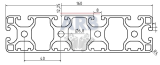 Profil 8 160x40 4N leicht natur (Stange 6m) Profil 8 160x40 4N leicht natur (Stange 6m)