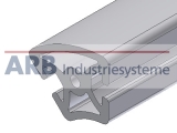 Profil 8 R40/80-45° natur (Stange 6m) Profil 8 R40/80-45° natur (Stange 6m)