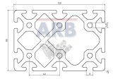 Profil 8 120x80 natur (Stange 6m) Profil 8 120x80 natur (Stange 6m)