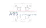 Strebenprofil 80X80L Strebenprofil 80X80L
