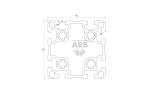 Strebenprofil 90X90L Strebenprofil 90X90L