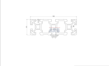 Strebenprofil 40x120L Strebenprofil 40x120L