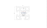 Strebenprofil 50x50l Strebenprofil 50x50l