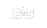 Strebenprofil 40X80L 4N Strebenprofil 40X80L 4N