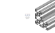Strebenprofil 30x60x60