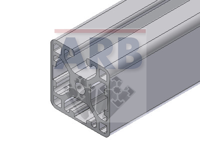 Profil 6 30x30 2N90° leicht  natur (Zuschnittware)