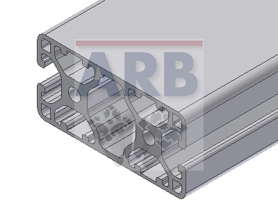 Profil 6 60x30 4N180° leicht natur (Zuschnittware)