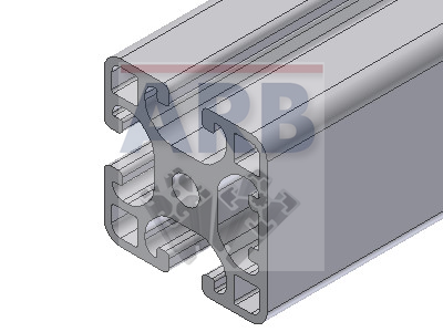 Profil 8 40x40 1N leicht natur (Stange 6m)