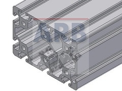 Profil 8 120x80 leicht natur (Stange 6m)