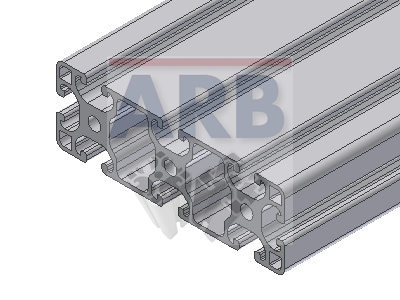 Profil 8 120x40 natur (Zuschnittware)