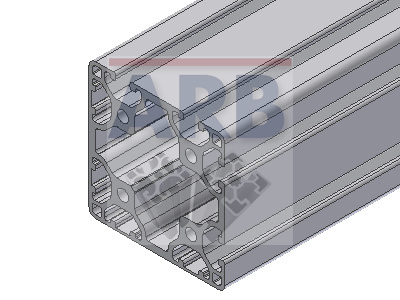 Profil 6 60x60 4N90° leicht natur (Stangenware a`6m)