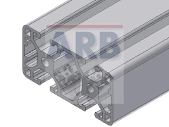 Profil 6 60x30 2N180° leicht natur (Stange 6m)