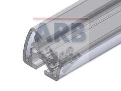 Profil 6 R30/60-30° natur (Zuschnittware)