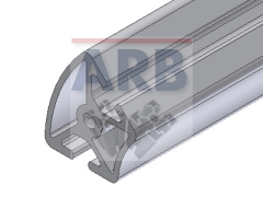 Profil 6 R30/60-45° natur (Zuschnittware)