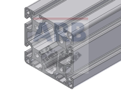 Profil 8 80x80 2N leicht natur (Stange 6m)