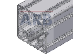 Profil 8 80x80 4N90 leicht natur (Zuschnittware)