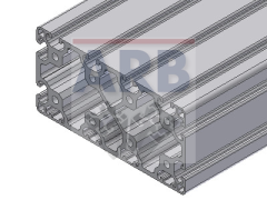 Profil 8 160x80 4N leicht  natur (Stange 6m)