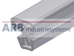 Profil 8 R40/80-30° natur (Zuschnittware)