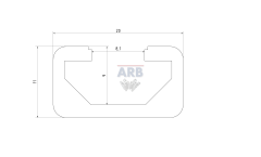 Strebenprofil 11x20